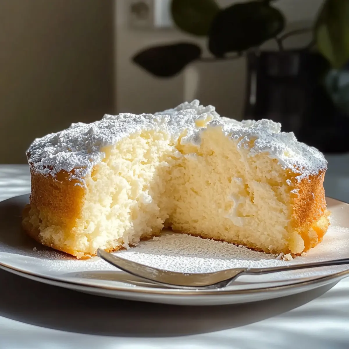 Joghurtwolkenkuchen