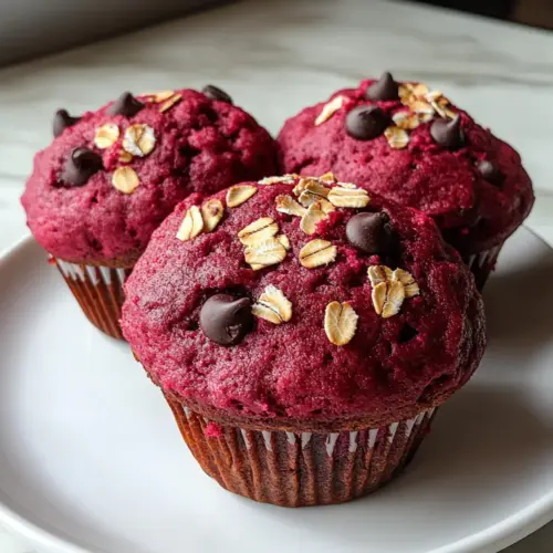 Rote Beete Muffins
