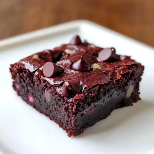 Rote-Bete-Brownies
