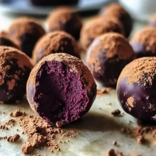 Schokoladen-Rüben-Trüffel