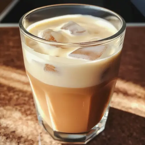 Englischer Tee Latte