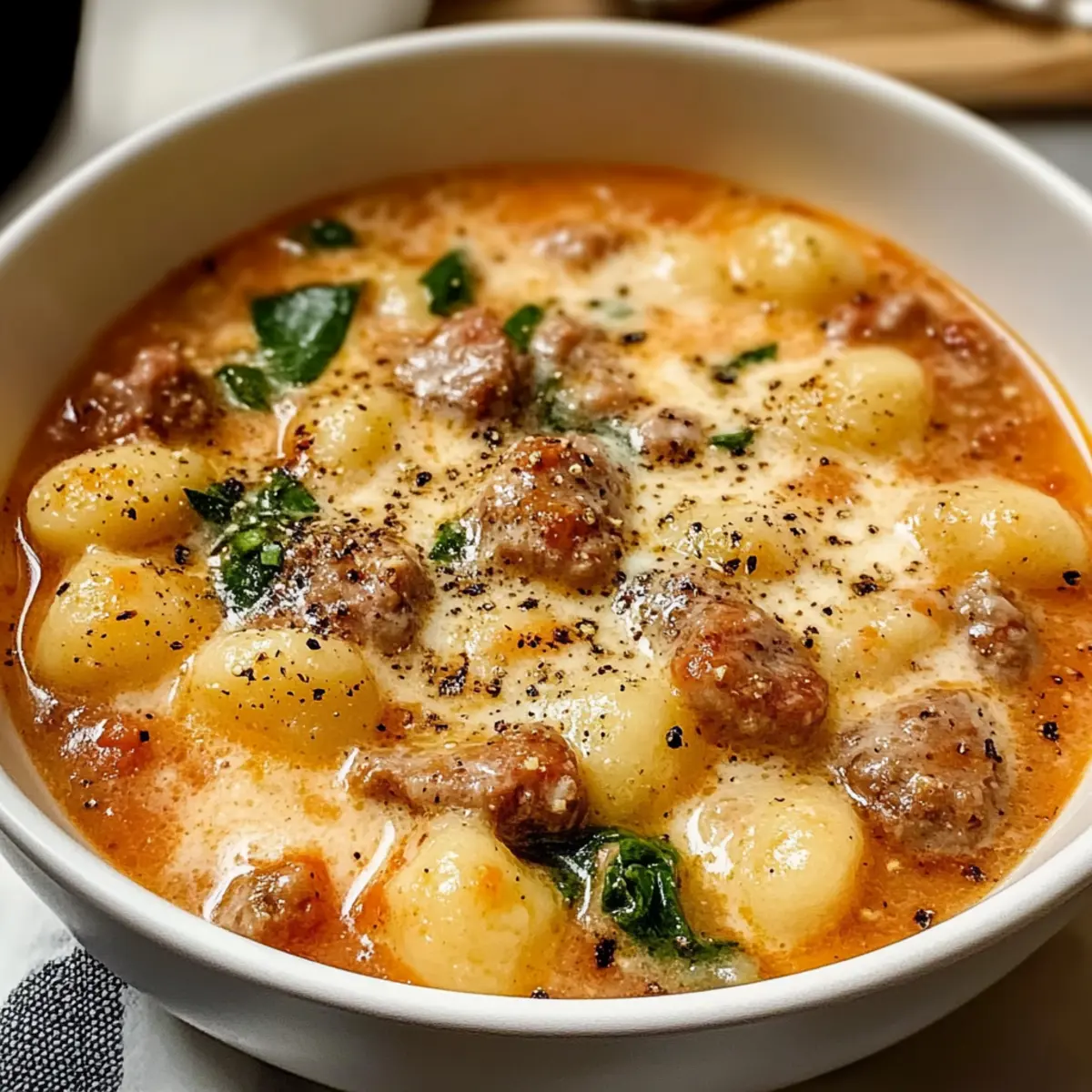 Gnocchi Suppe