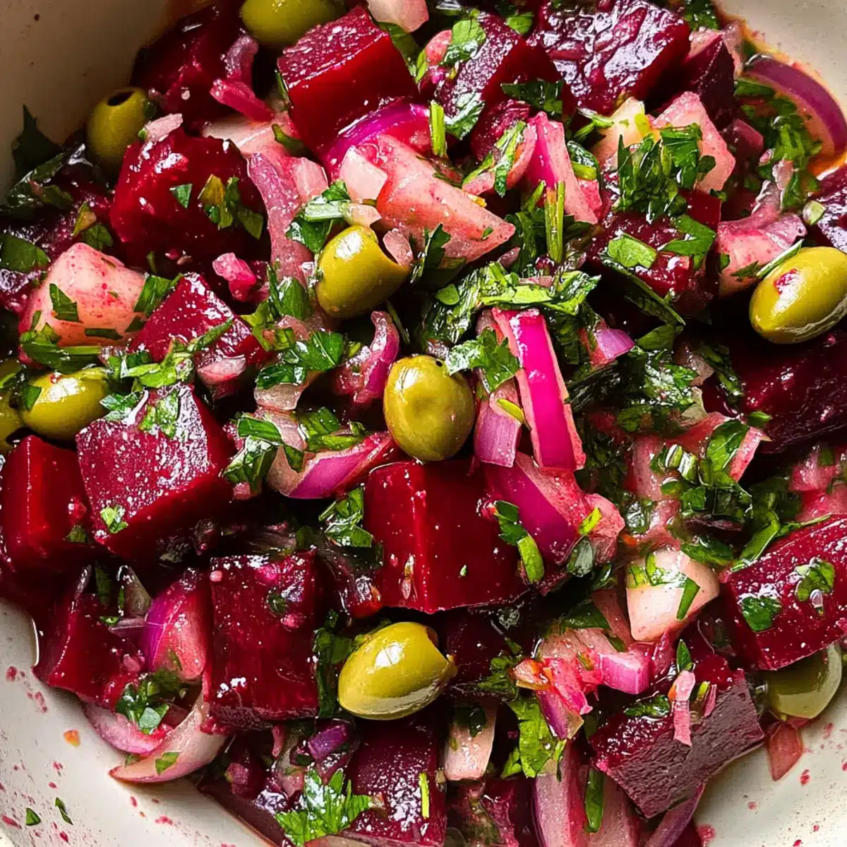 Eingelegter Rote-Bete-Salat