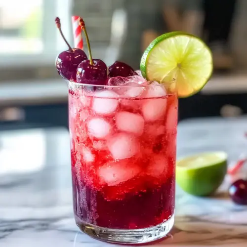 Frische Kirsche Limette