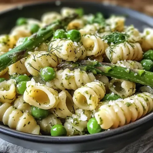 Frischer Frühlings-Nudelsalat