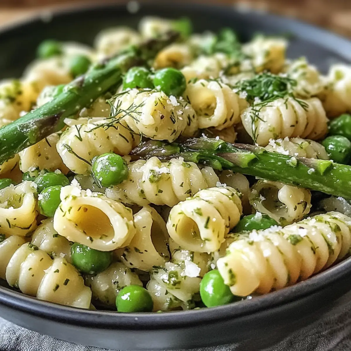 Frischer Frühlings-Nudelsalat
