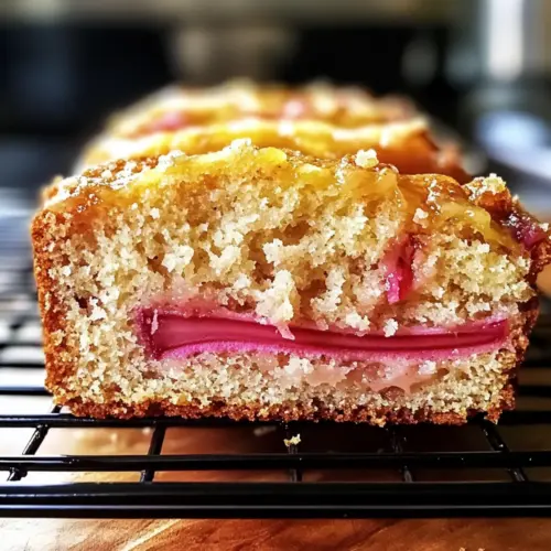 Zitronen-Rhabarber-Sonnenlaib