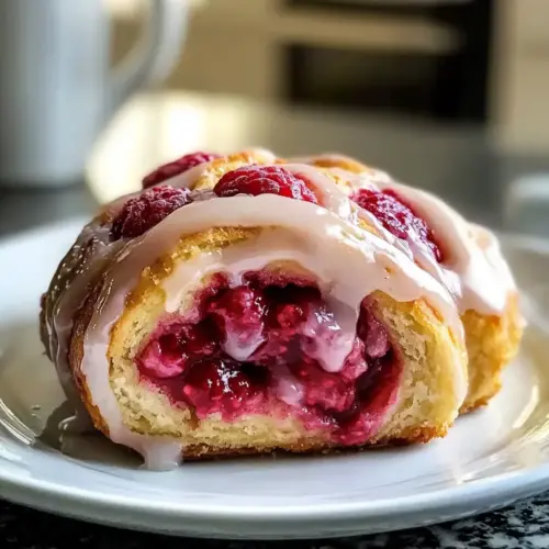 Himbeer-Zimtschnecke