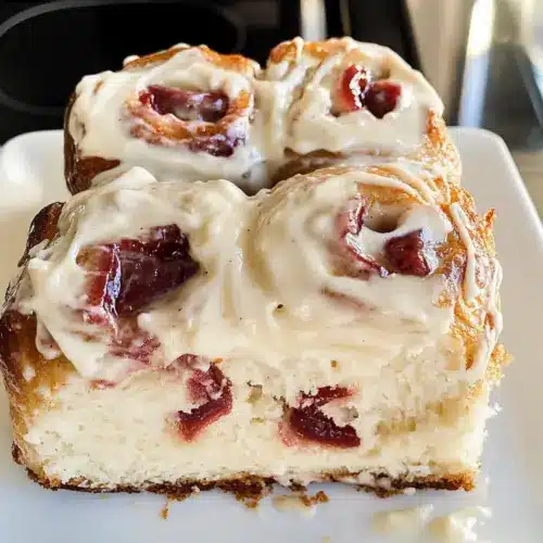 Rhabarber Klebrige Brötchen