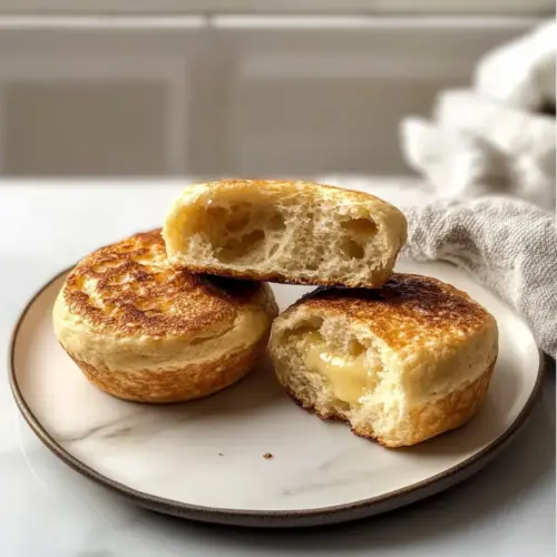 Sauerteig-Reste Englisch Muffins