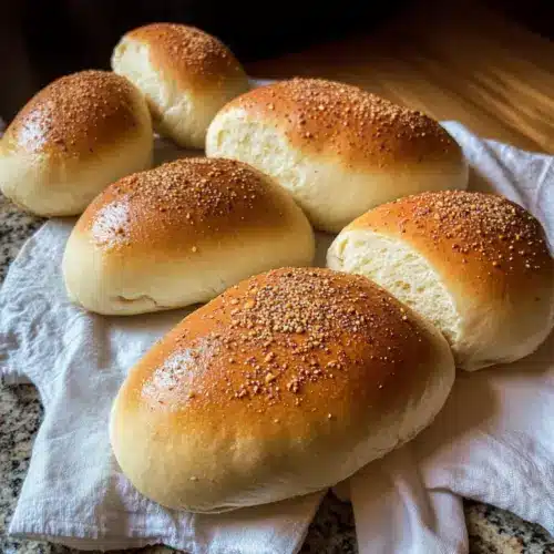 Sauerteigüberschuss Hoagie Brötchen