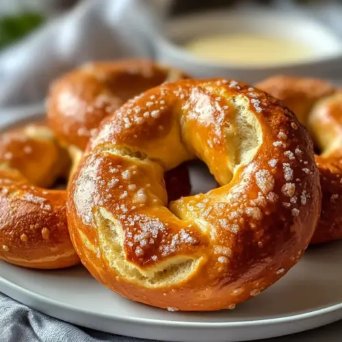 Sauerteigweiche Brezeln