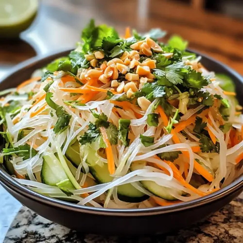 Vietnamese Nudel-Salat