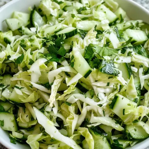 Kohl Gurkensalat