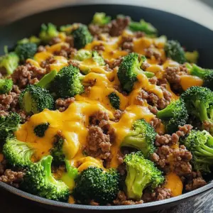 Hamburger Brokkoli Pfanne
