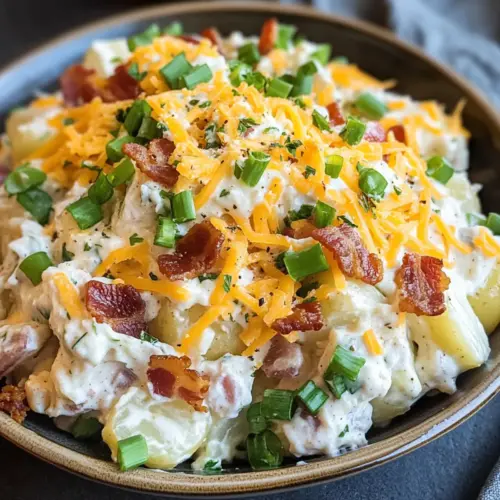 Beladener Ofenkartoffelsalat
