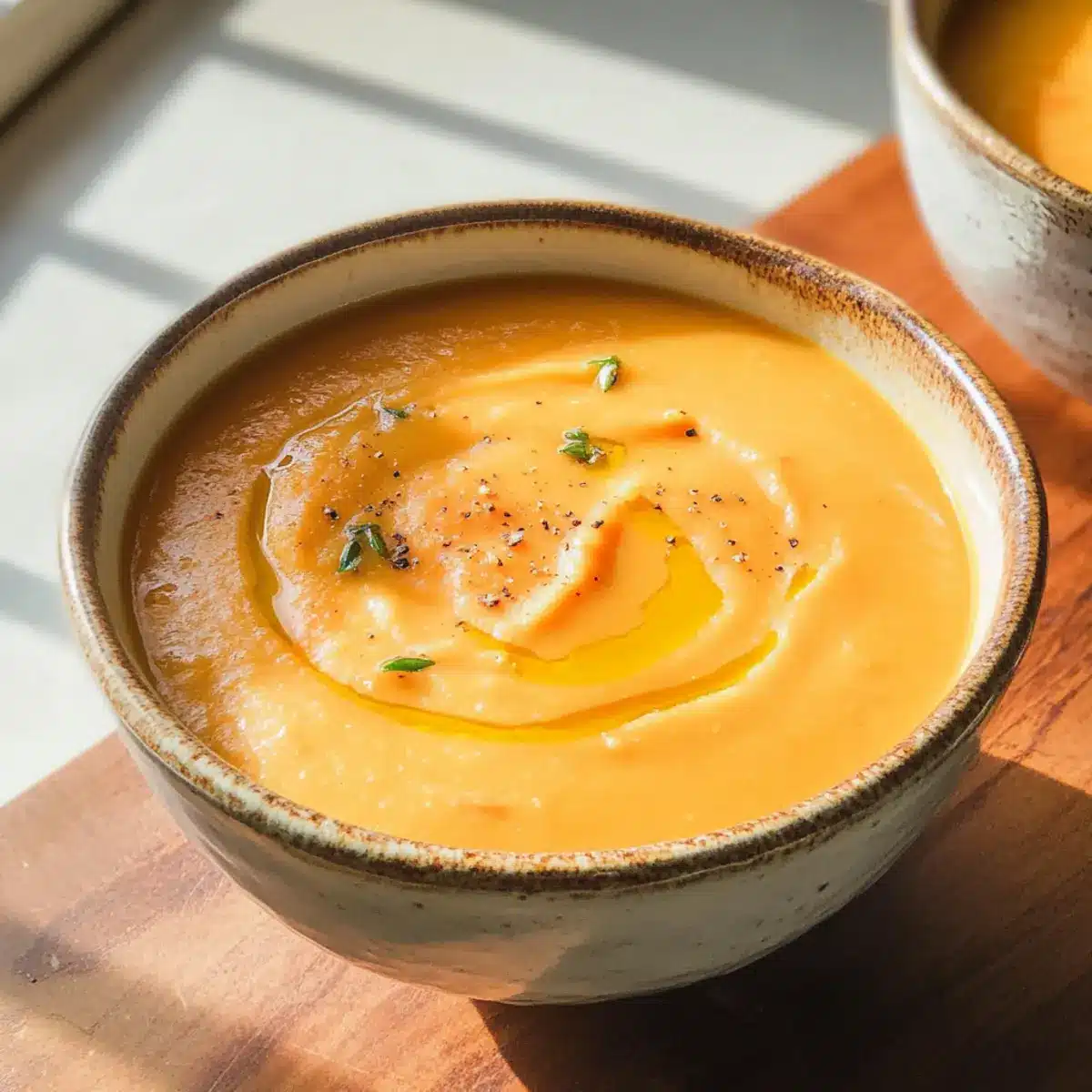 Süßkartoffelsuppe