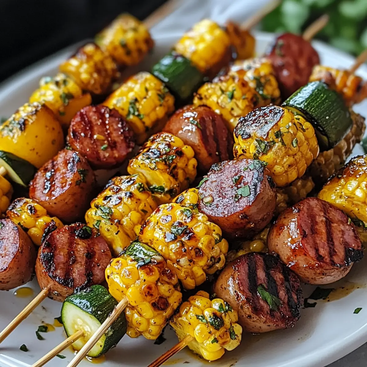 Cowboy Butter Kielbasa und Kartoffeln