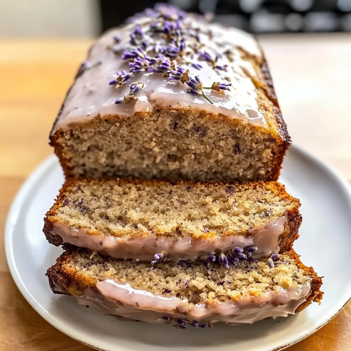 Lavendel Bananenbrot